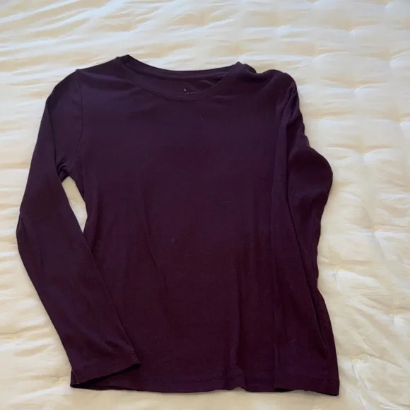 Lot A New Day ribbed tops short long sleeve Women's Assorted Color Tops Set - Picture 10 of 10